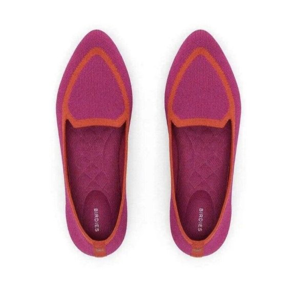 Birdies Shoes - Birdies The Blackbird Loafers Washable Knit Flats Tropical Sz 7.5 M $140 NIB